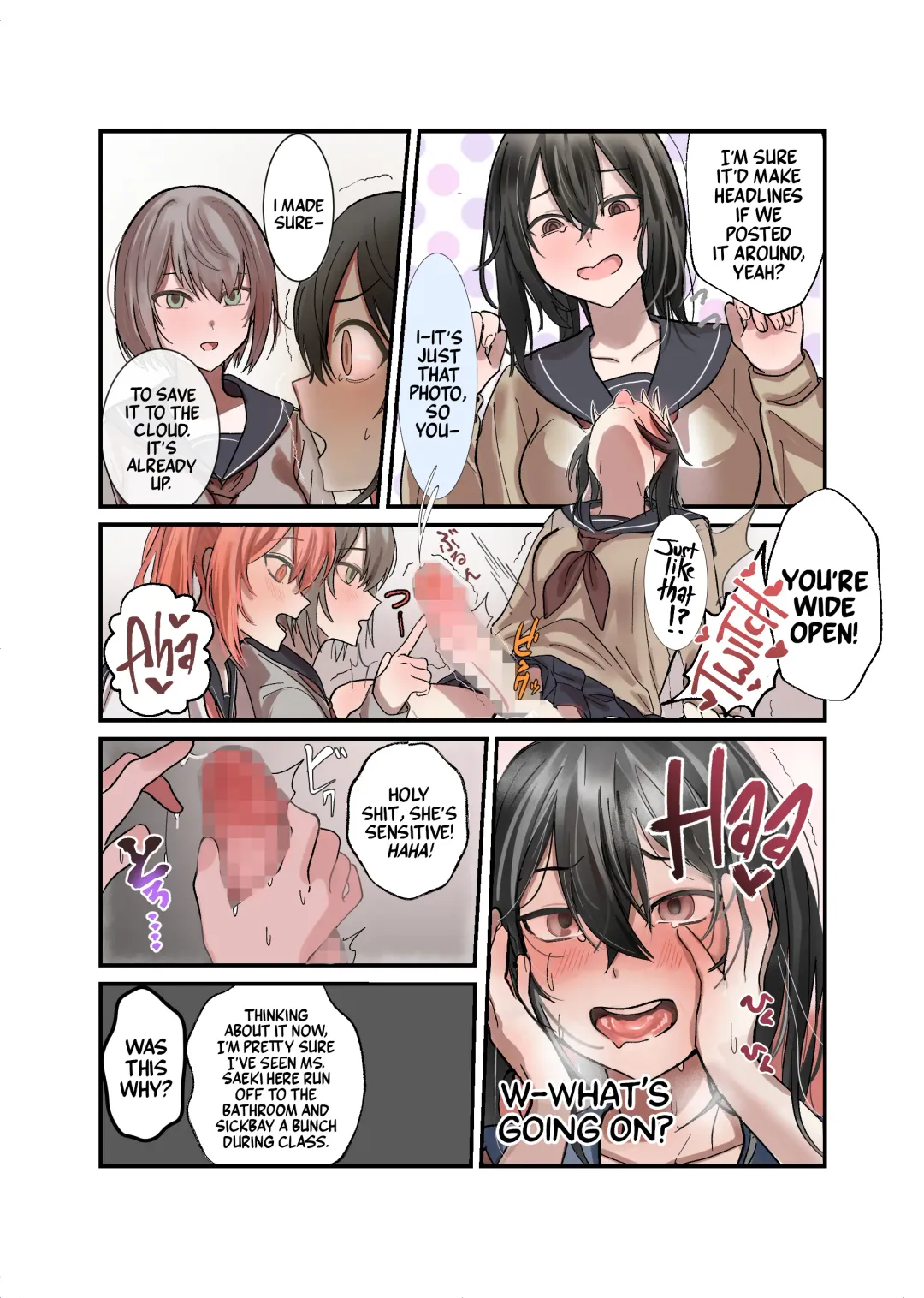 [Tsu Tu Ura] Yuutousei Mazomesu JK, Futanari Onabare~ Ijimekko ni Hasamare Sakuseitaikyuu! Fhentai - Page 10