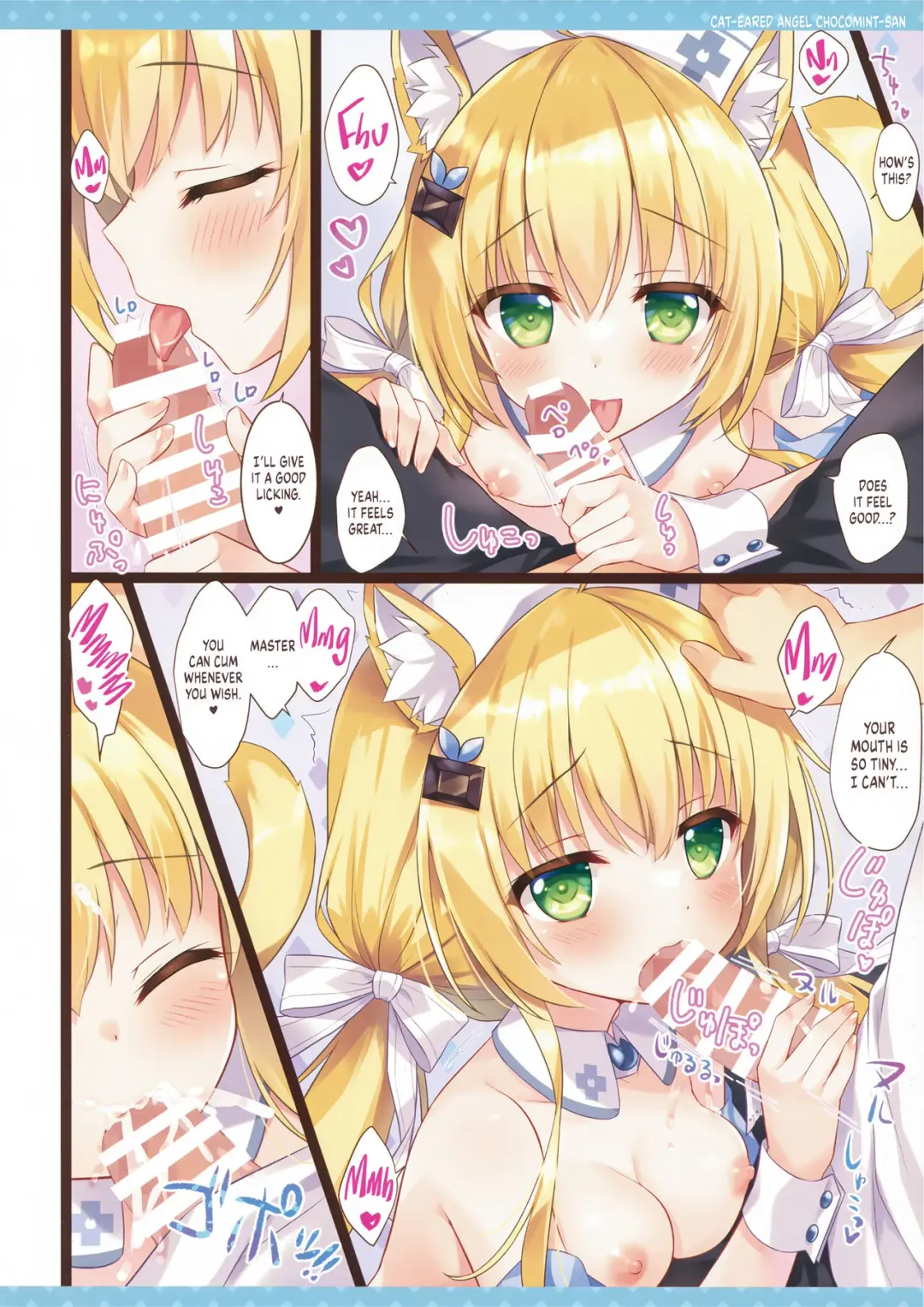 [Ameto Yuki] Nekomimi Tenshi na Chocomint-san | Cat-Eared Angel Chocomint-san Fhentai - Page 5