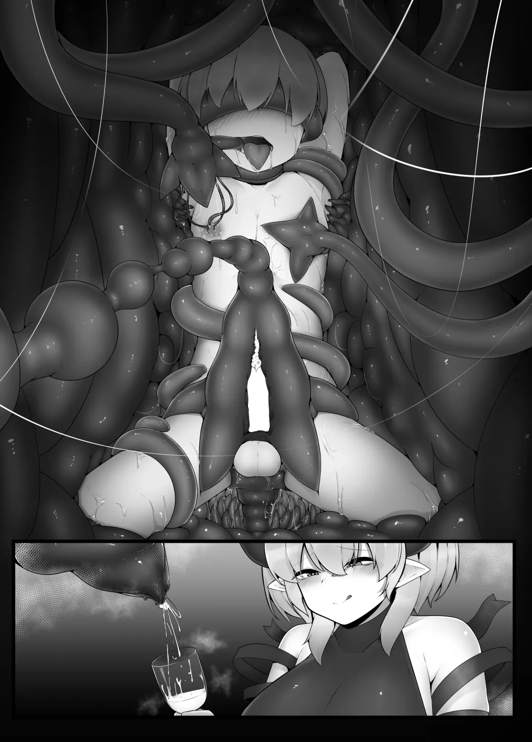 [Kazakami Sudare] Kakedashi Yuusha ga Onee-san Succubus no Milk Server ni Naru Hanashi Fhentai - Page 38