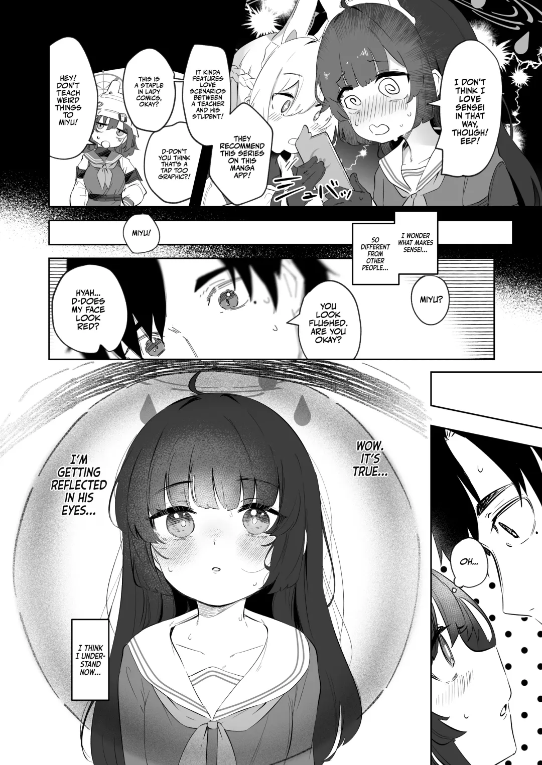 [Utsusumi Kio] Sono Shoujun no Saki ni Miyu | Eye See Miyu Fhentai - Page 10