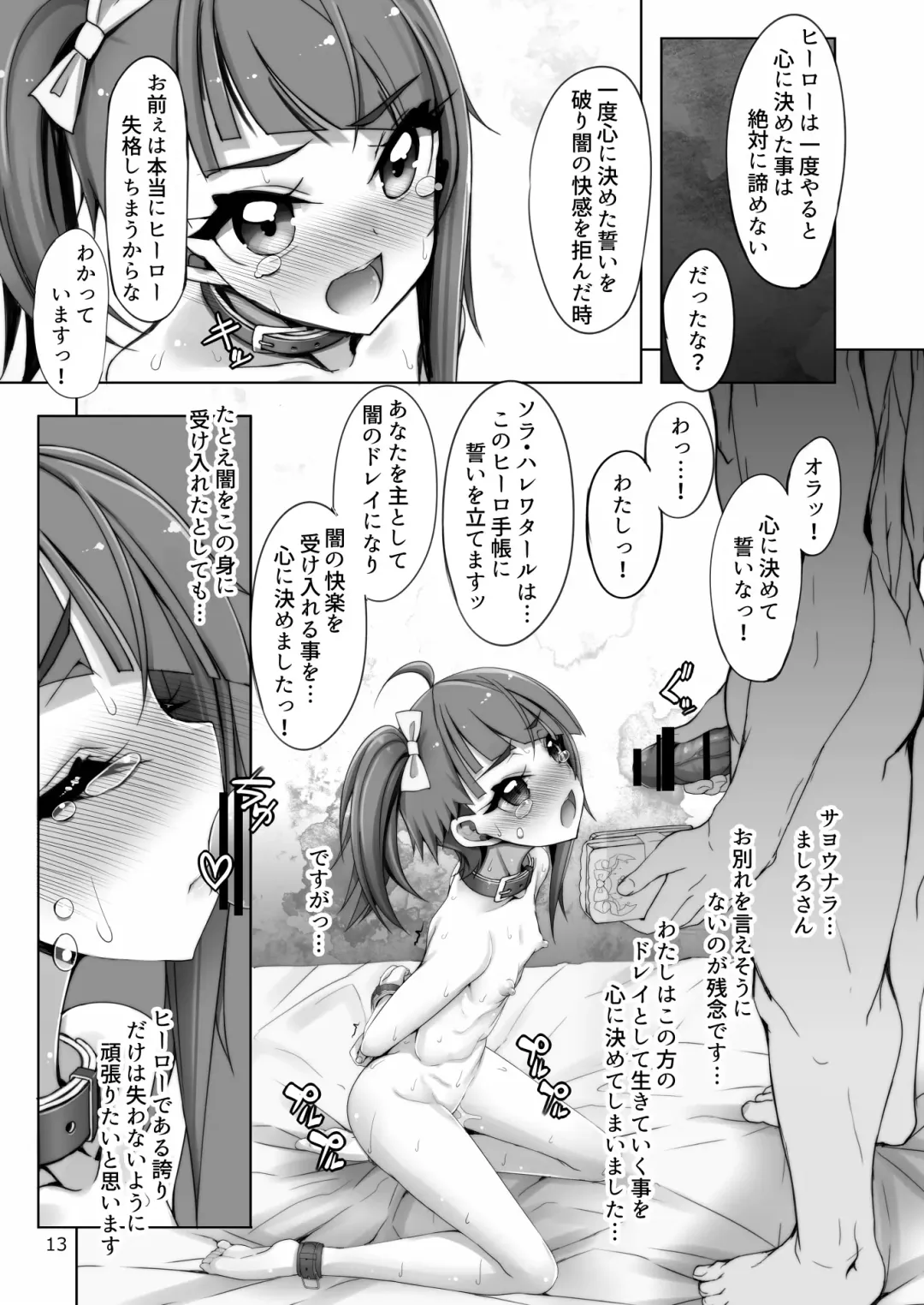 [Shiwo.] Precure Sora-chan Choukyou Ehon Fhentai - Page 13