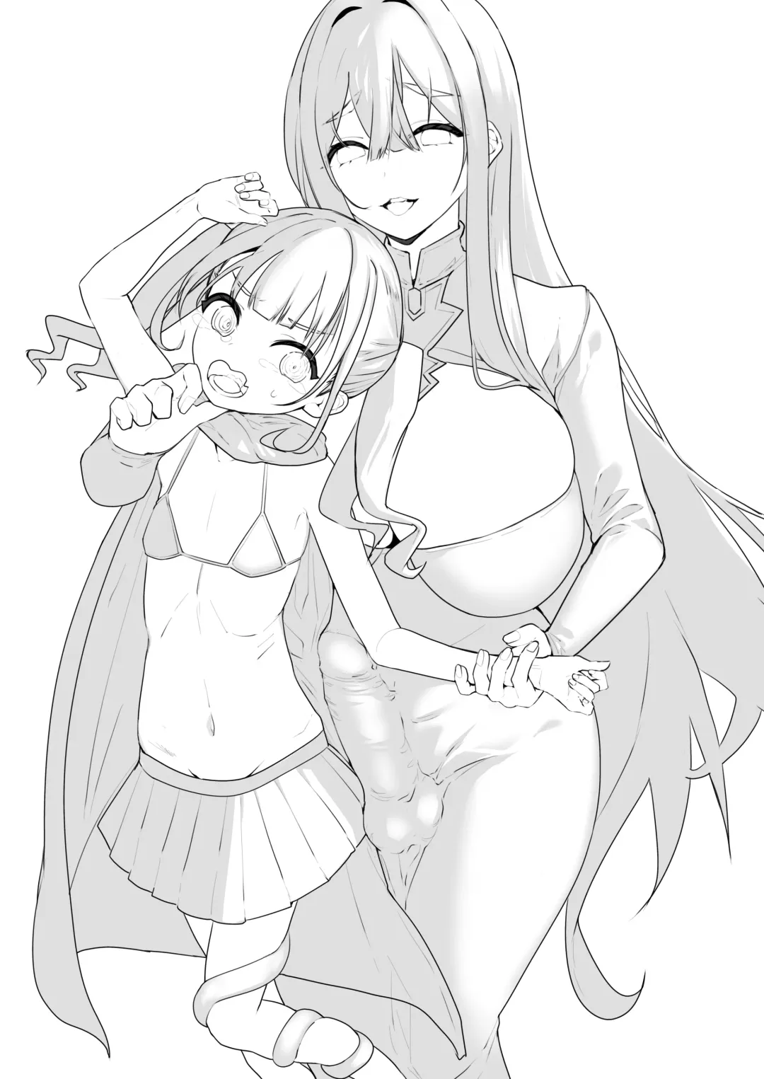 [Orion] Tsuihou Sareta Futanari Mahoutsukai ga Mesugaki Yuusha o Wakaraseru Hanashi Fhentai - Page 2