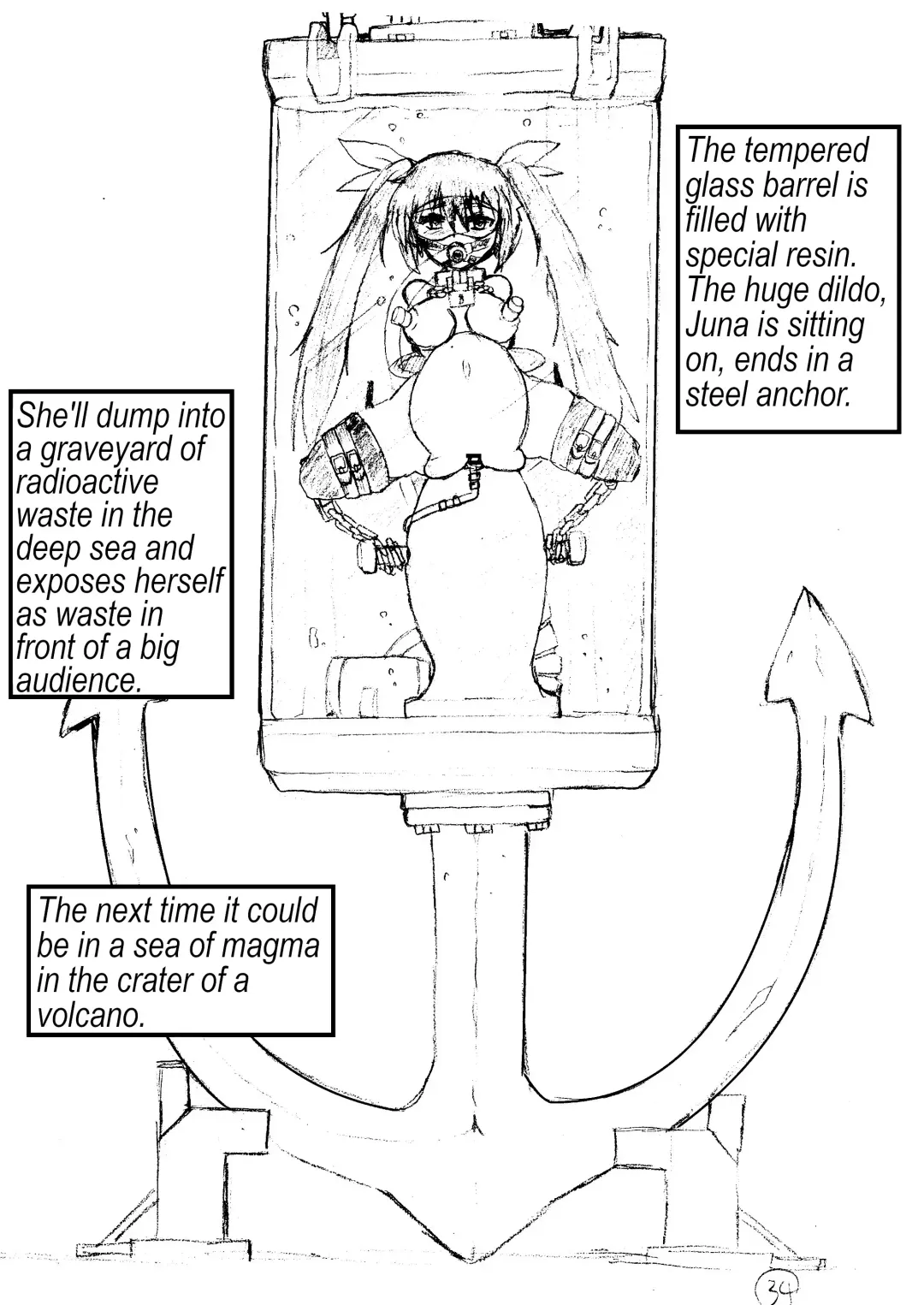 [Zuru] Kanzen Kousoku Dasshutsu Magic de Shinkai 10,000m Kara Seikan Dekiru no ka⁉ | Escape Queen Juna - Can she survive a depth of 10,000 yards? Fhentai - Page 37