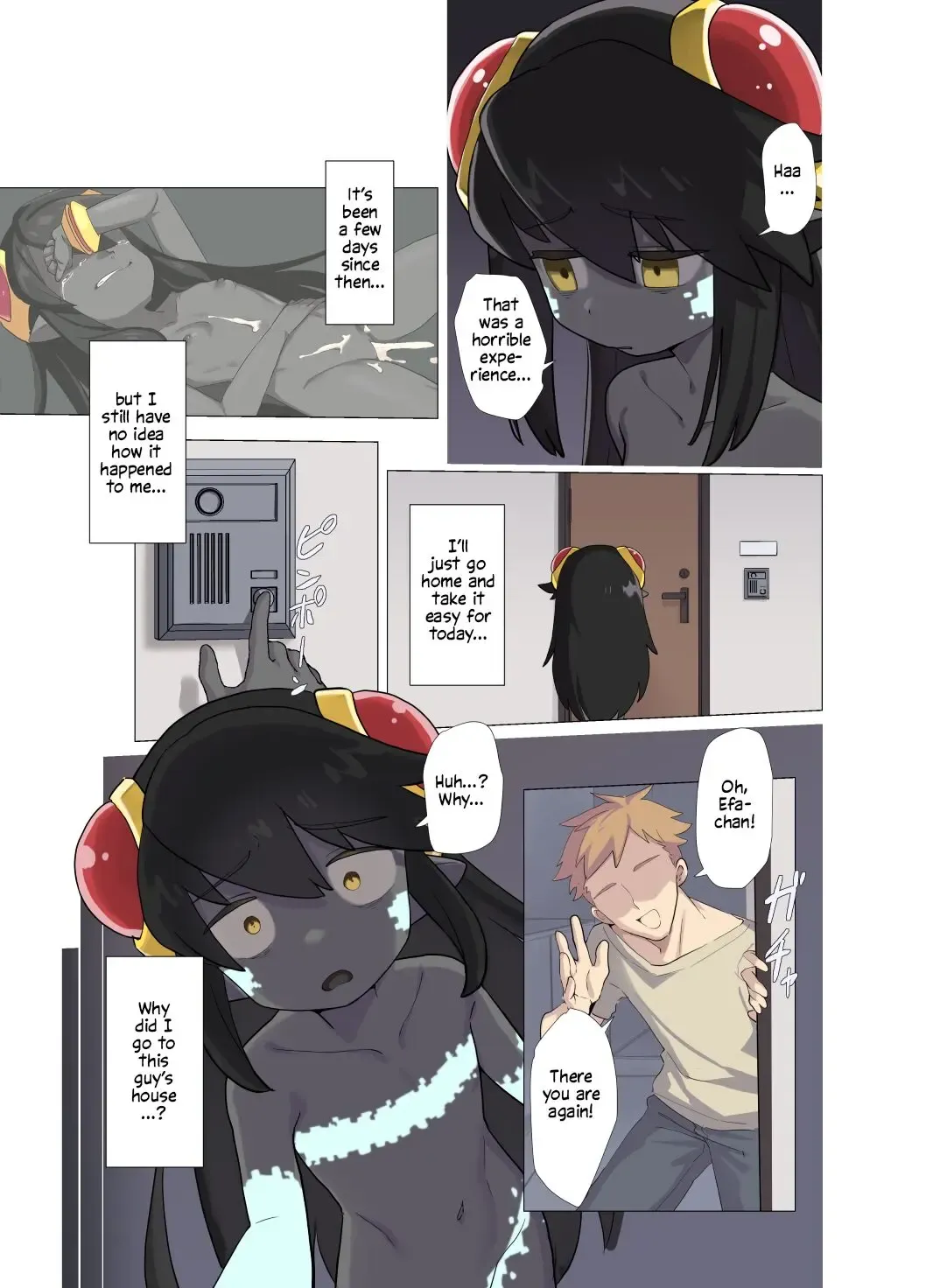 [Lo.c] Efa-chan Saimin Manga Sono 2 | Efa-chan Hypnosis Manga Part 2 Fhentai - Page 1