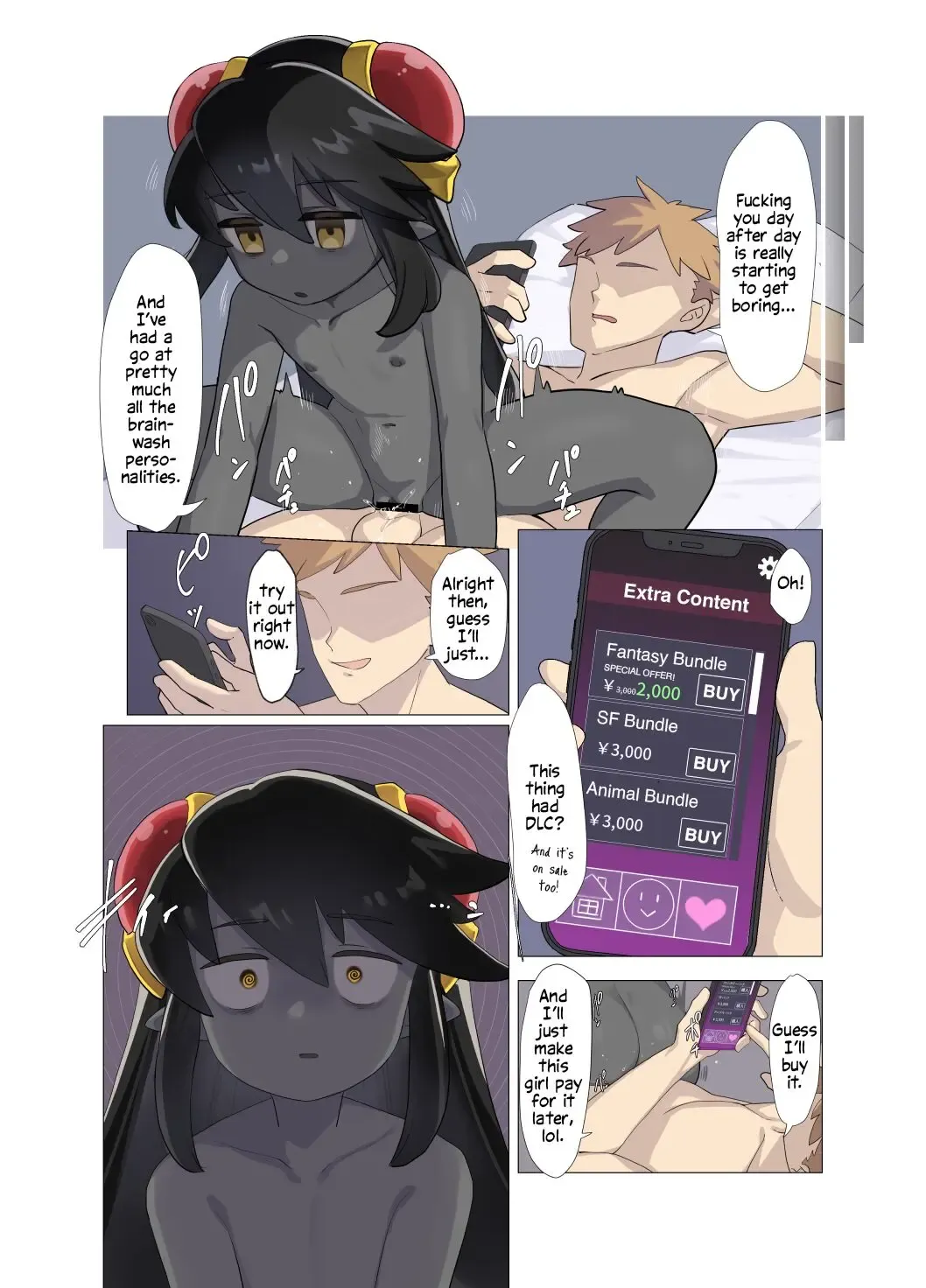 [Lo.c] Efa-chan Saimin Manga Sono 2 | Efa-chan Hypnosis Manga Part 2 Fhentai - Page 2