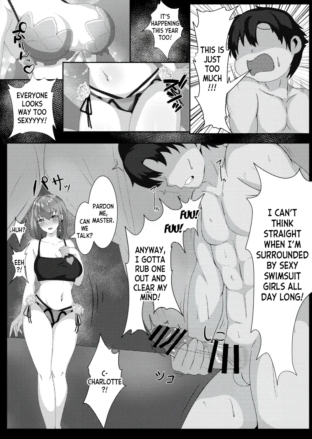 [Oji] Mizugi Servant to Zetsurin Master Fhentai - Page 3