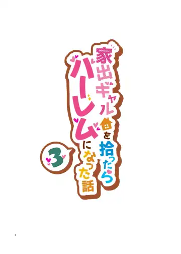 Read [Benzou] Iede Gal o Hirottara Harem ni Natta Hanashi 3 - Fhentai