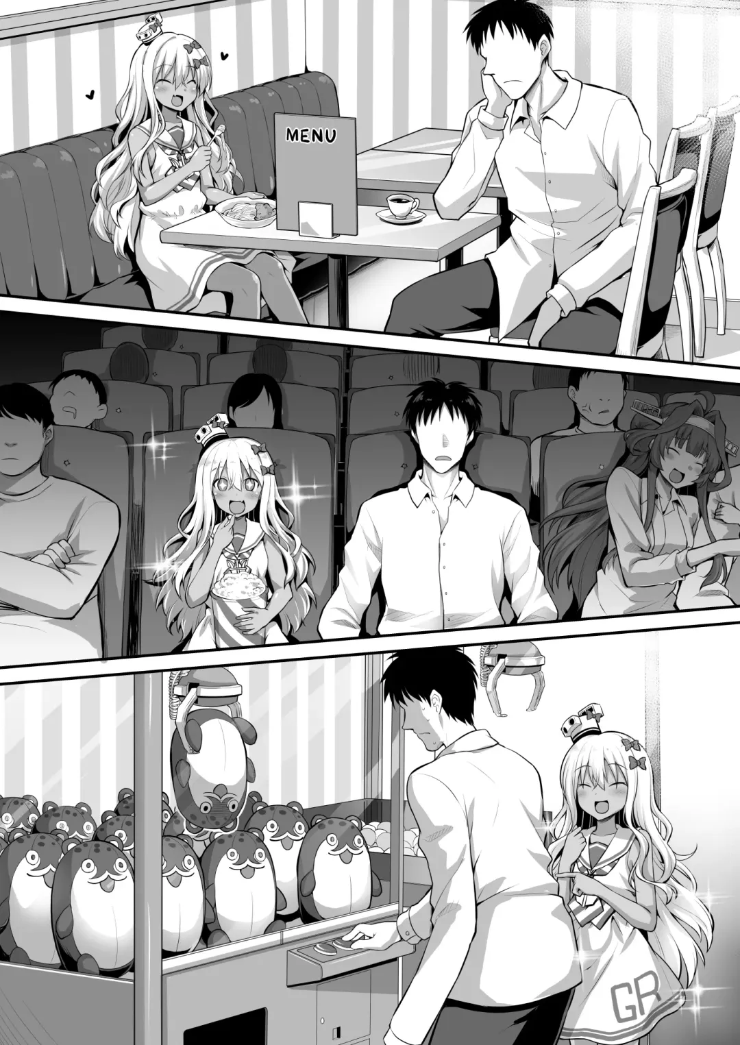 [Kokutou Nikke] Kanmusu Chakunin Zenya - Grecale-chan no Mesugaki Joui Play Fhentai - Page 5