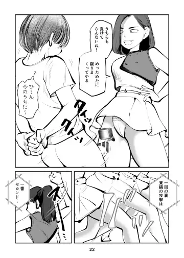 [Makunouchi] Kinkeri Cheer Girl VS Tosatsuma Shakai Hito Cheer Girl-hen Fhentai - Page 22