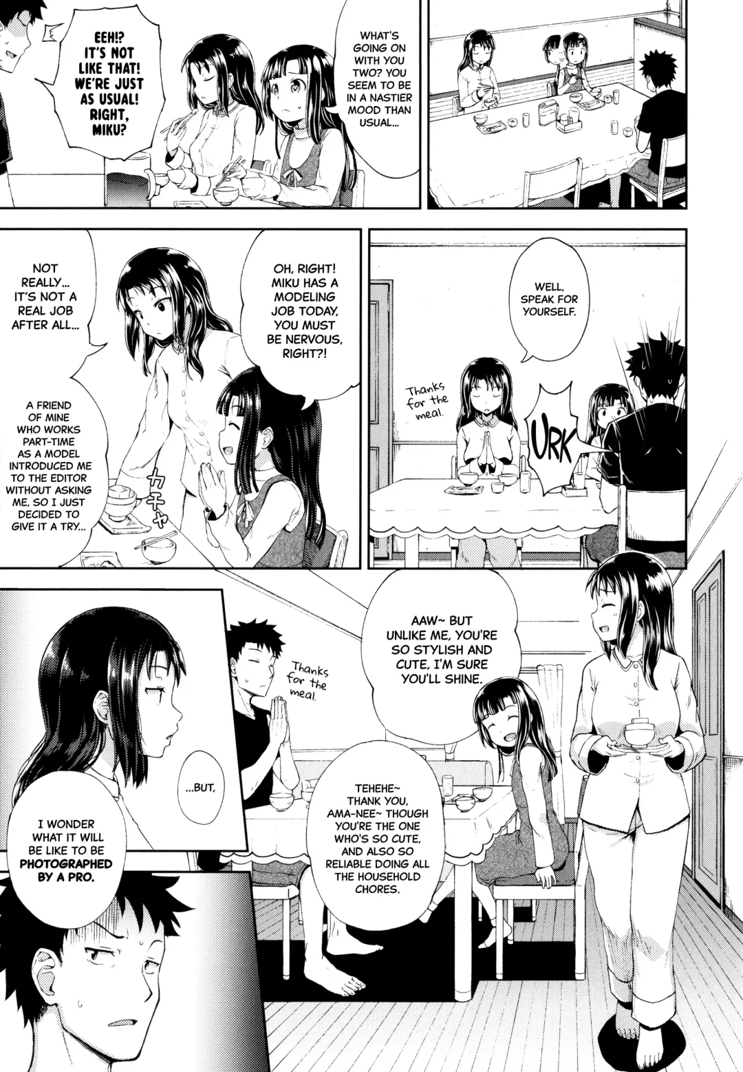 [Poncocchan] Yarashii Kibun ni Naru Appli Ane to Ore to Imouto to Fhentai - Page 26