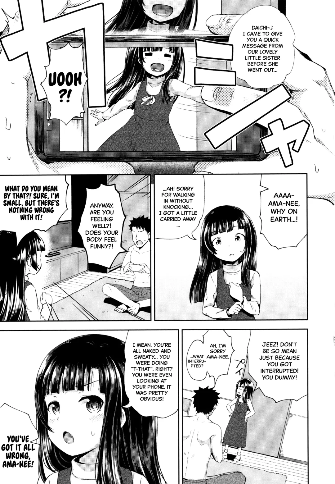 [Poncocchan] Yarashii Kibun ni Naru Appli Ane to Ore to Imouto to Fhentai - Page 30