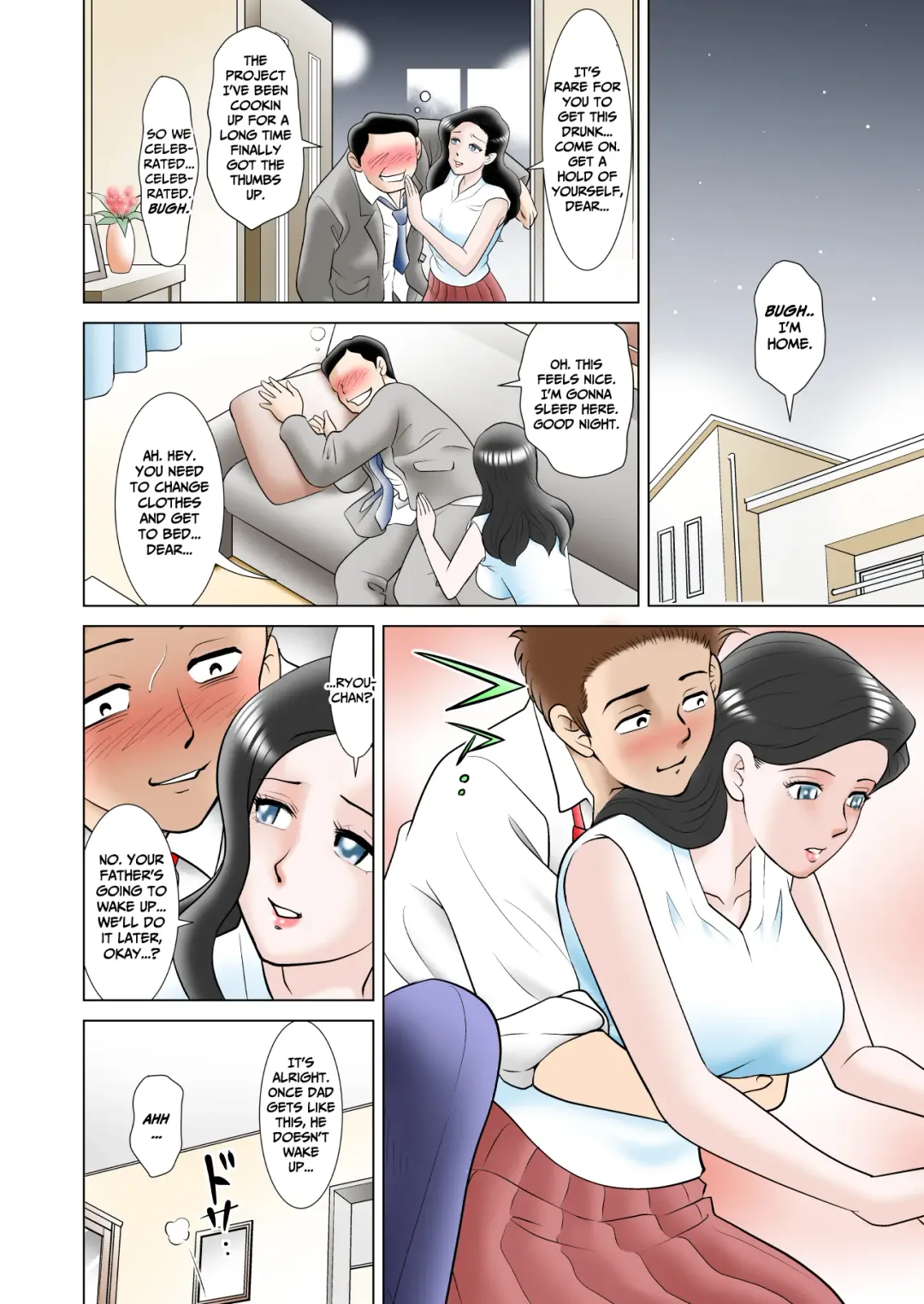Haha no Toiki ~〇Toshiburi ni Saikaishita Haha wa amari ni Utsukushiku, Soshite Iyarashikatta Fhentai - Page 34