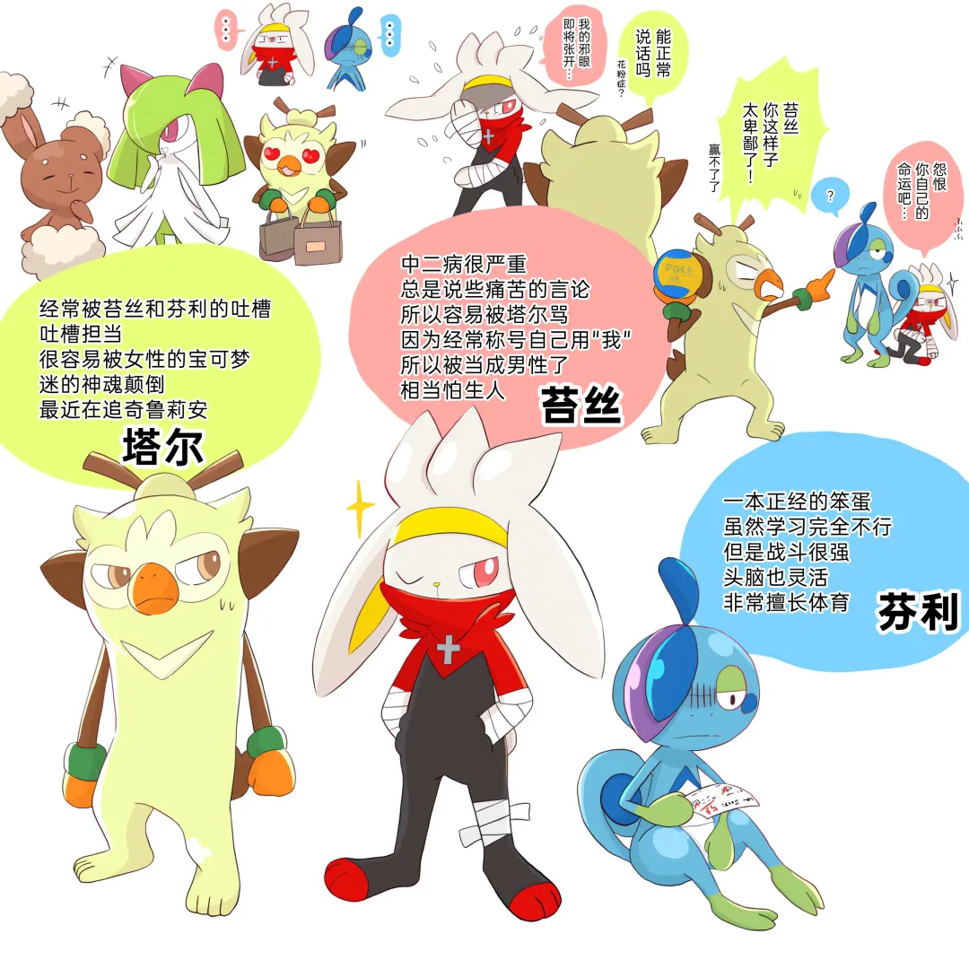 ポケモン小ネタまとめ|宝可梦的故事 前传+第1~6章[Chinese]（呜鸟木个人汉化组） Fhentai - Page 28
