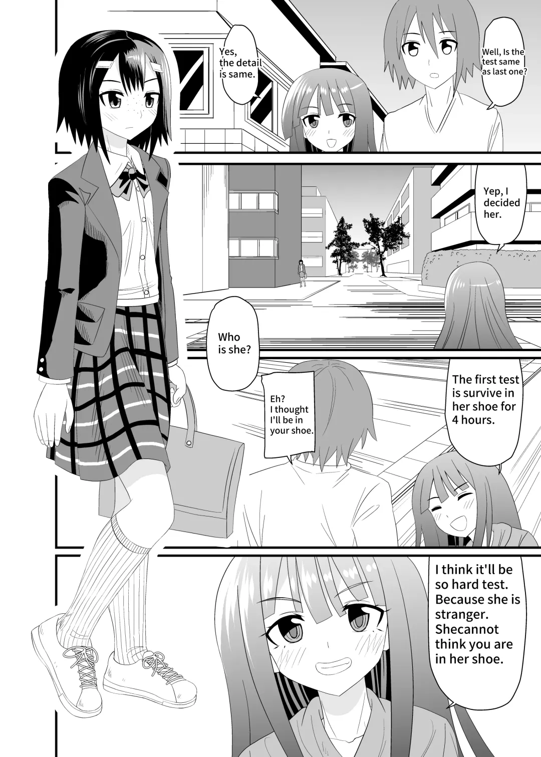 [Shivharu] In the shoes of a Plain Girl Fhentai - Page 3