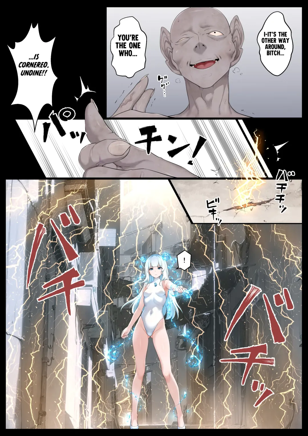[Kyouan] Mizu no Mahou Shoujo VS Slime Kaijin Fhentai - Page 3