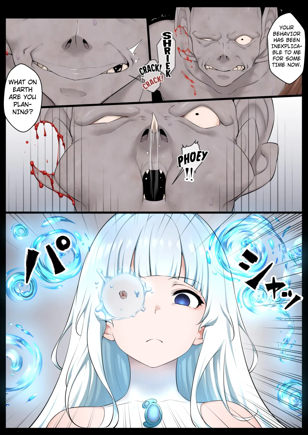 [Kyouan] Mizu no Mahou Shoujo VS Slime Kaijin Fhentai - Page 8