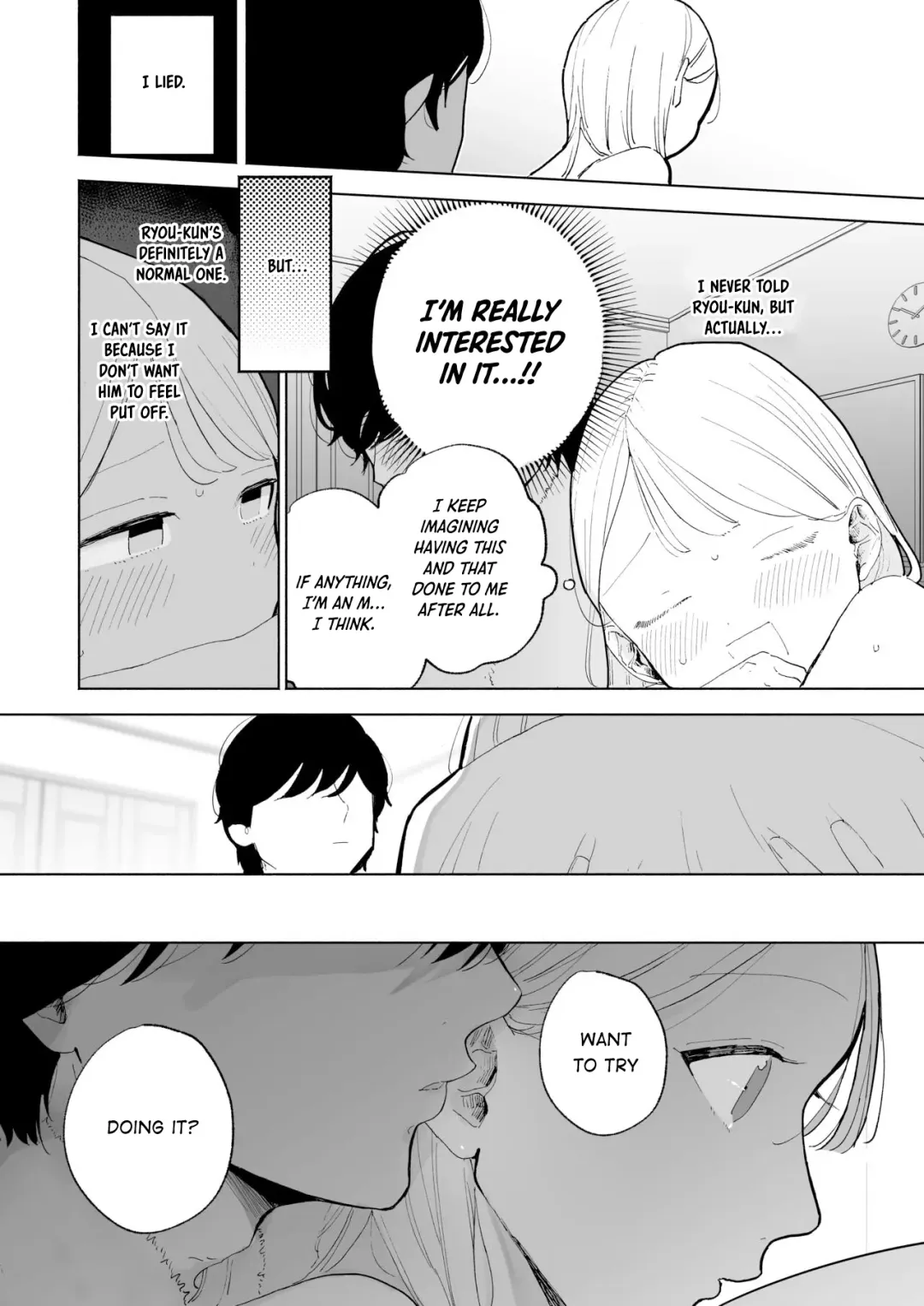[Pochitaro] InCha Kareshi no Ryou-kun wa Watashi no Koto o Yorokoba Setai | My Introverted Boyfriend Ryou-kun Wants to Please Me Fhentai - Page 11