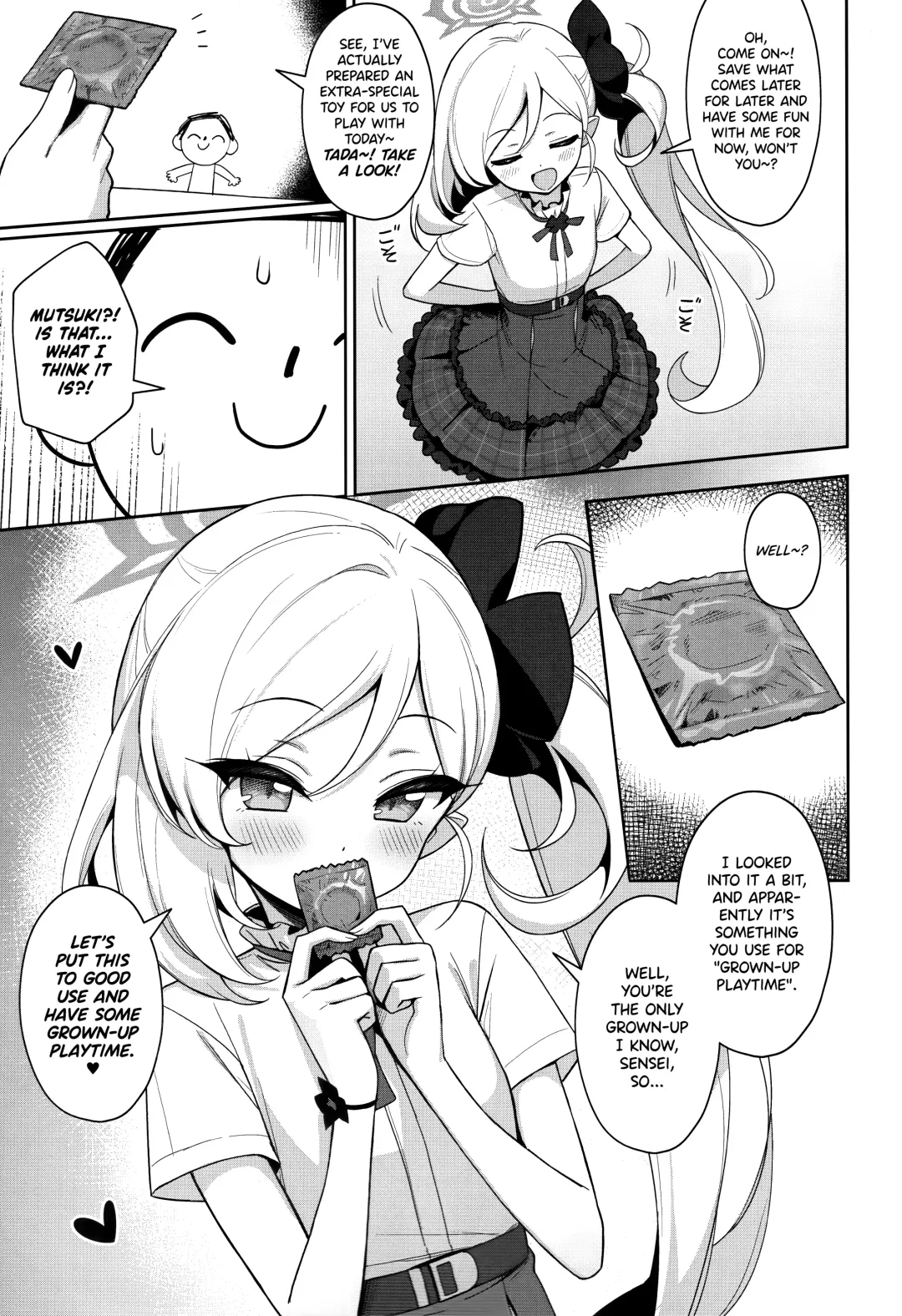 [Deadnoodles] Mutsuki wa Otona no Asobi ga Shitai | Mutsuki Wants to Have Some Grown-up Playtime Fhentai - Page 5