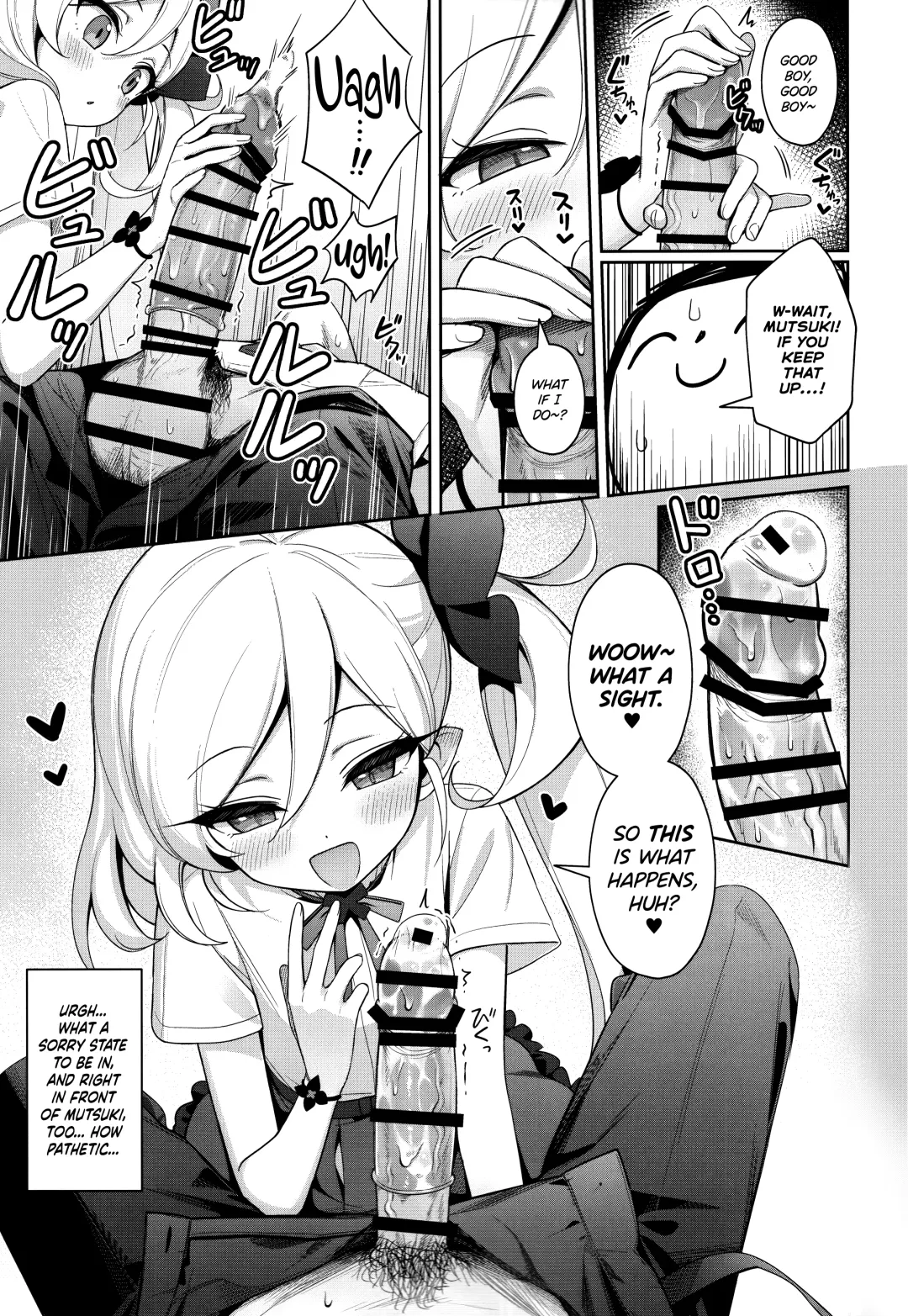 [Deadnoodles] Mutsuki wa Otona no Asobi ga Shitai | Mutsuki Wants to Have Some Grown-up Playtime Fhentai - Page 9