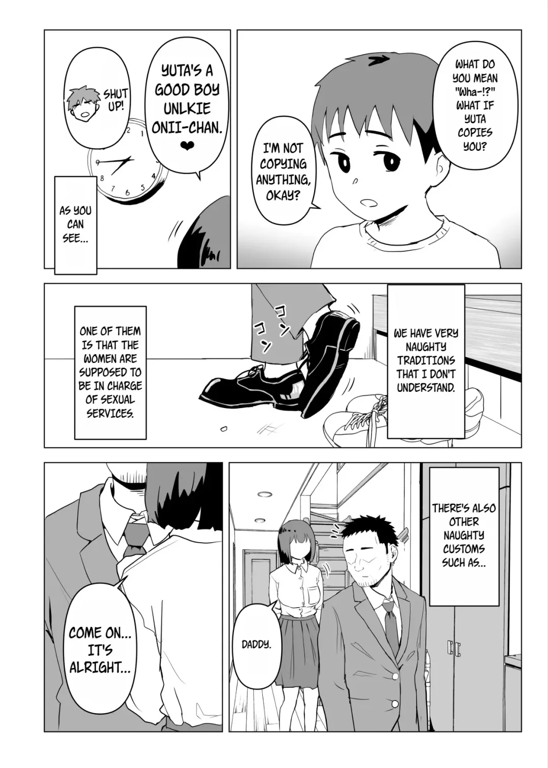Uchi de wa Kazoku Sex wa Joushiki Rashii | In My House, Family Sex Is the Norm Fhentai - Page 9