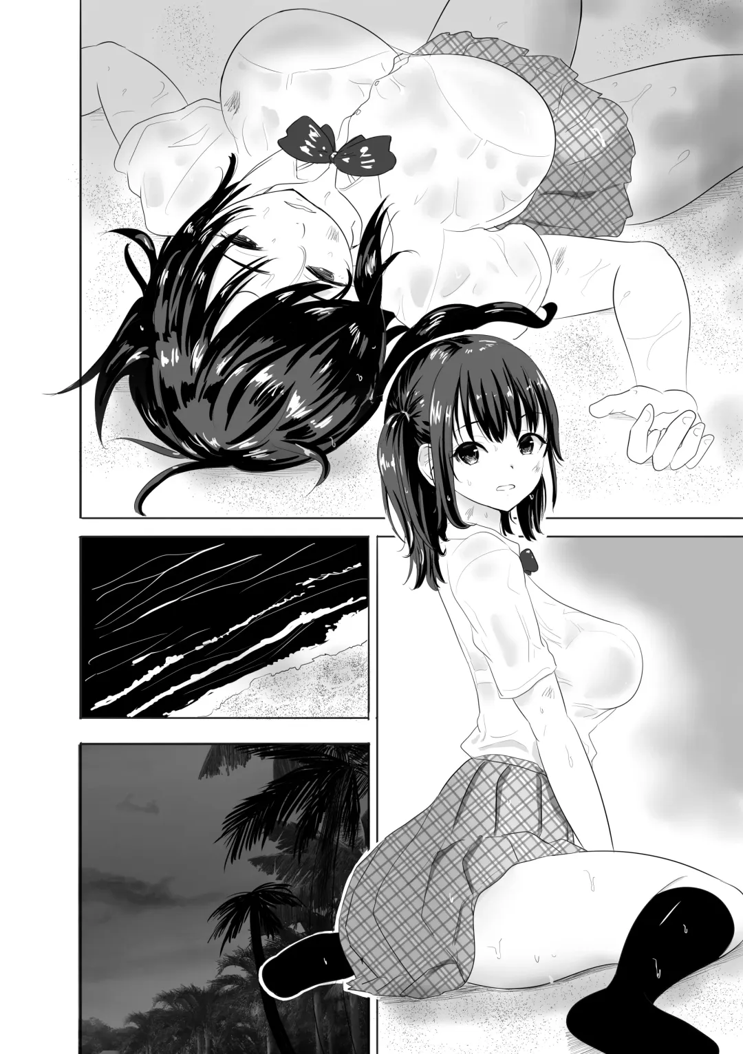Nuresuke Joshi ga Daikiraina Sekuhara Kyoushi to Futarikiri no Bishobisho Mujintou Seikatsu Fhentai - Page 38