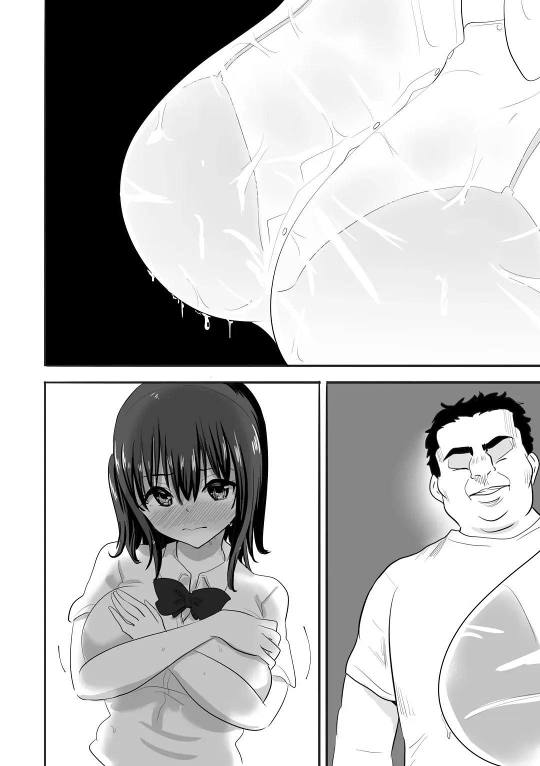 Nuresuke Joshi ga Daikiraina Sekuhara Kyoushi to Futarikiri no Bishobisho Mujintou Seikatsu Fhentai - Page 42