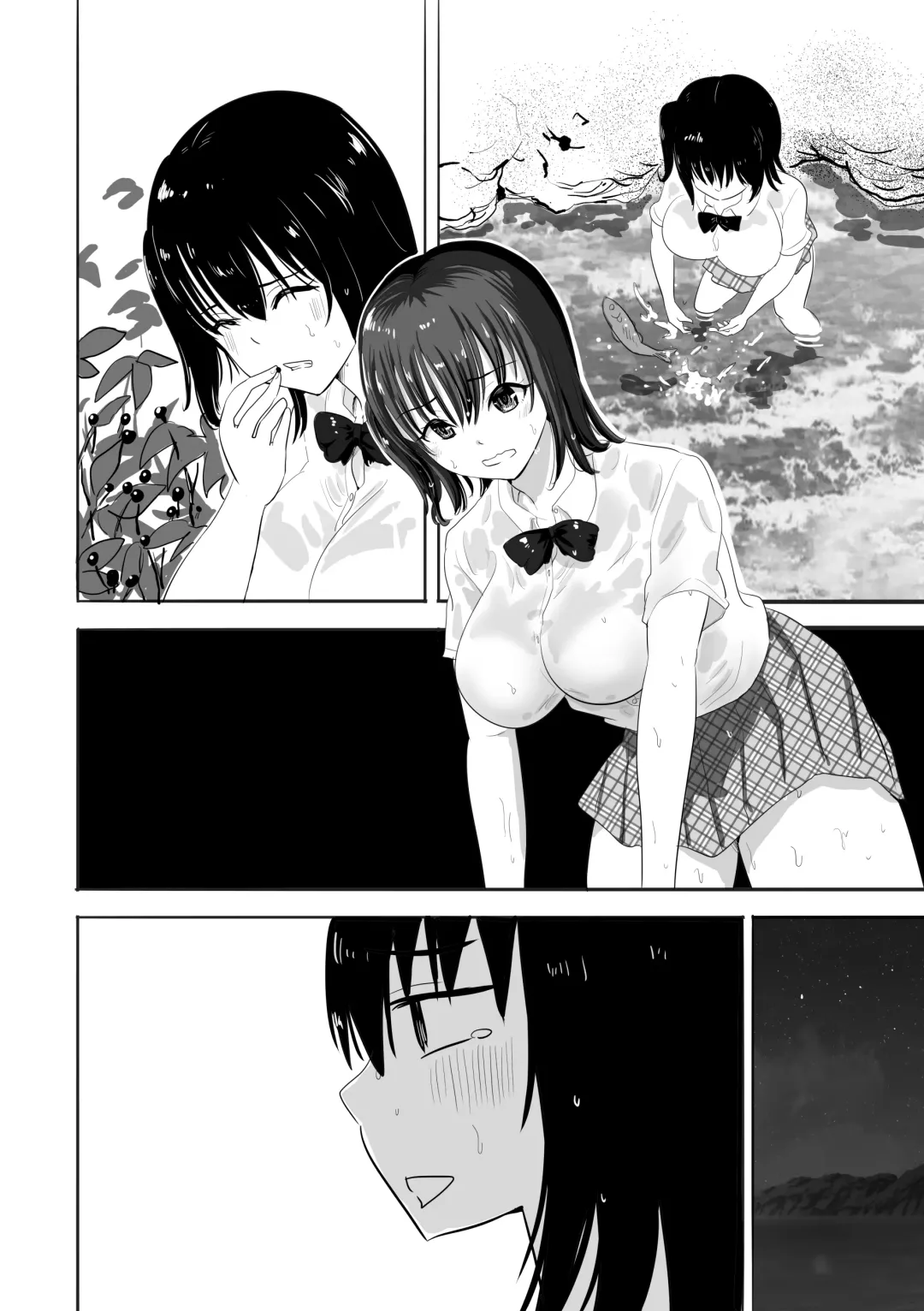 Nuresuke Joshi ga Daikiraina Sekuhara Kyoushi to Futarikiri no Bishobisho Mujintou Seikatsu Fhentai - Page 44