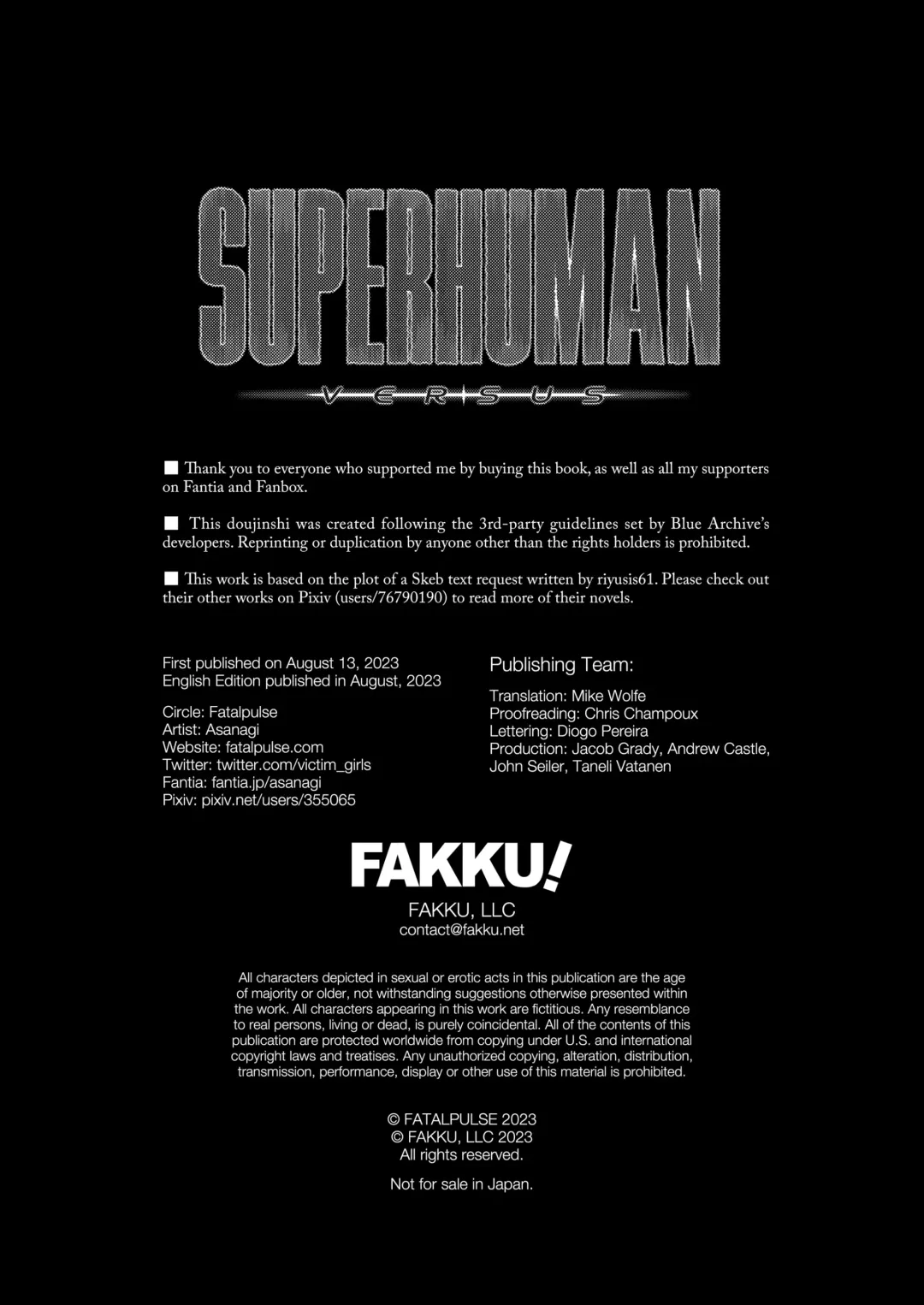 [Asanagi] Victim Girls꞉ Superhuman Versus Fhentai - Page 45