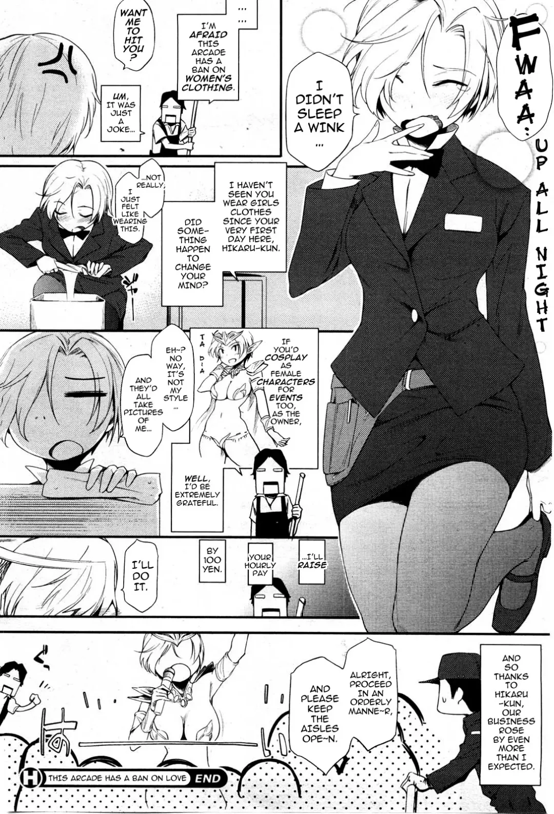 [Yurikawa] Touten Amae Kinshi to Natte Orimasu | This Arcade has a Ban on Love Fhentai - Page 20