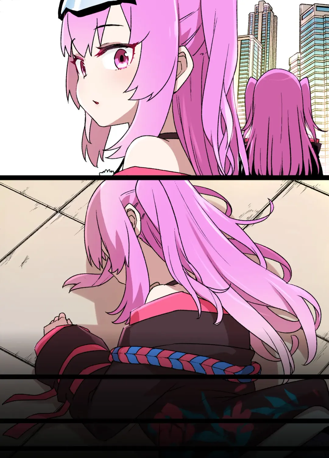 [Kusayarou] Sabaku no Kuni de Harem no Mesu Dorei ni Ochiru Onnanoko Fhentai - Page 12