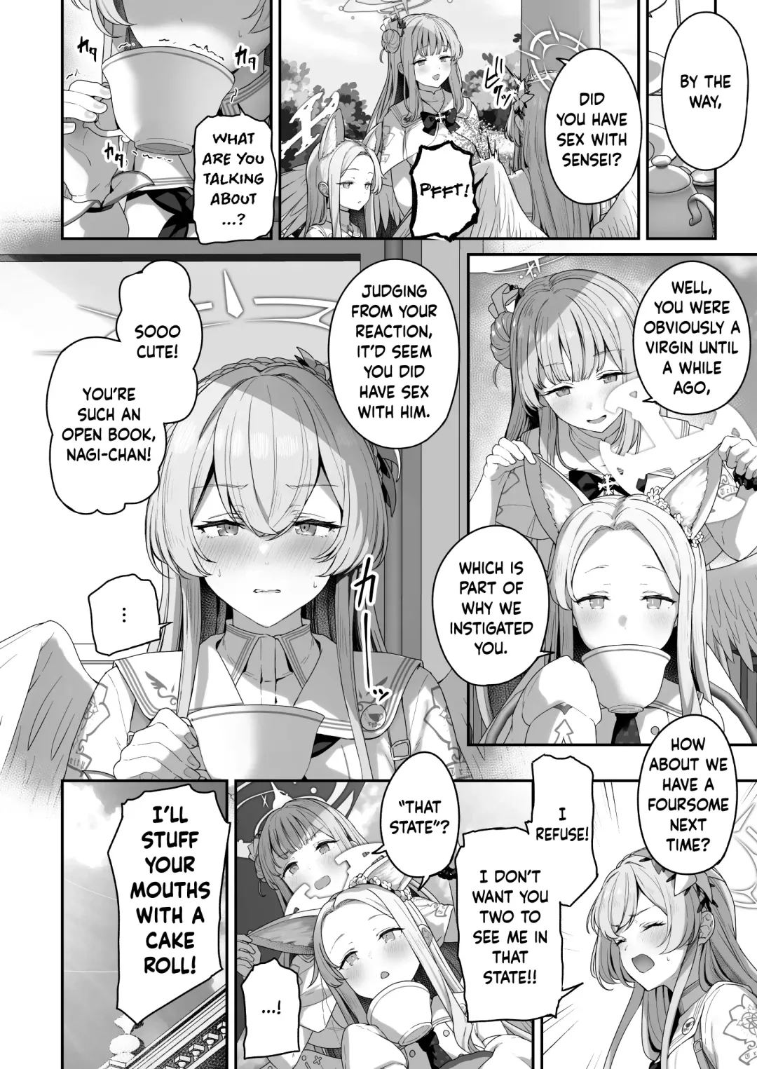 [Tobimura] Watashitachi no Tea Party ga Sukebe na Hazu Arimasen! | Our Tea Party Host Can't Be A Pervert! Fhentai - Page 28