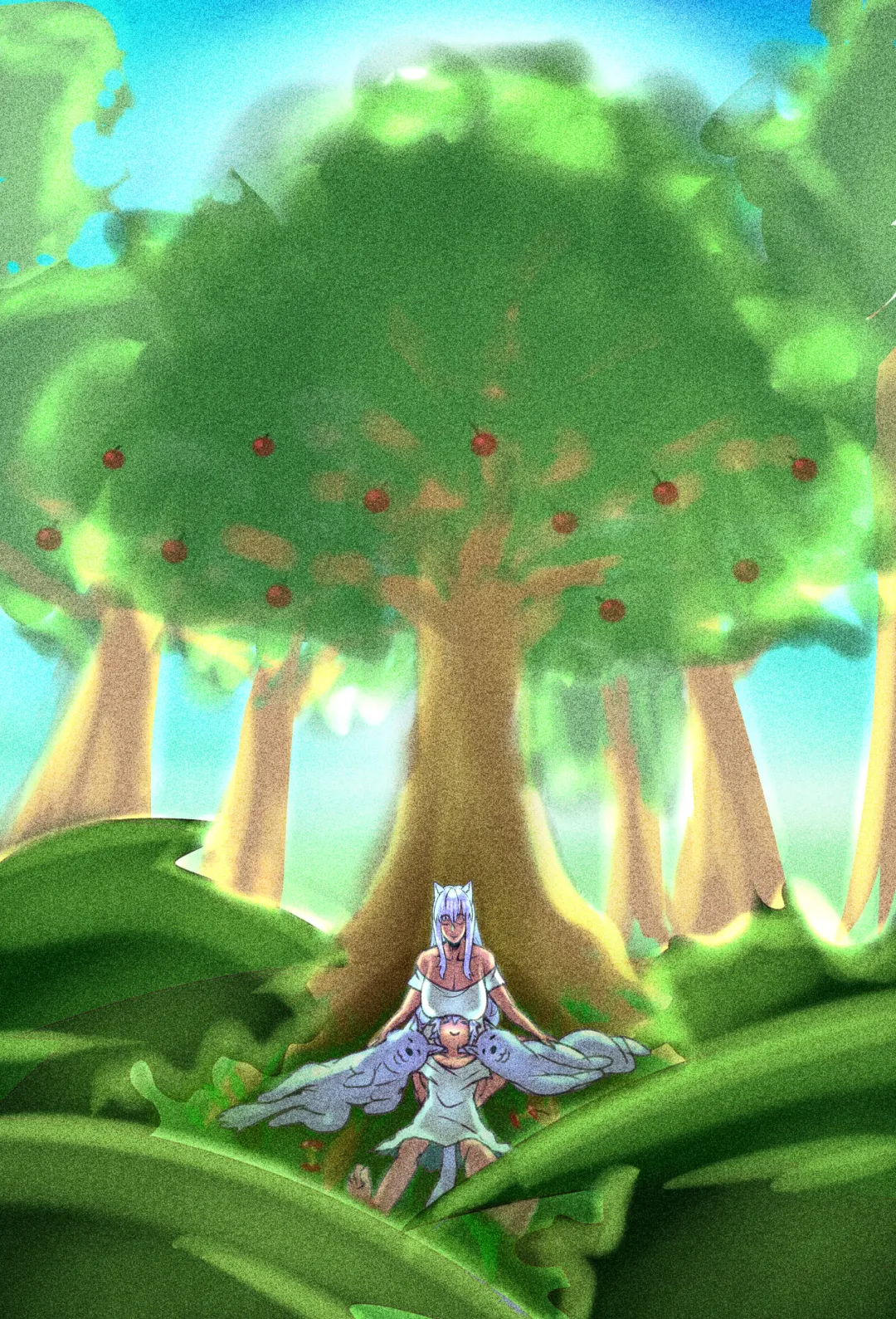 Mama Shota Boshi Soukan 2 ～Boshi ni Nin Dake Shika Inai Sekai de Raburabu Hanshoku Koubi ～ Fhentai - Page 10