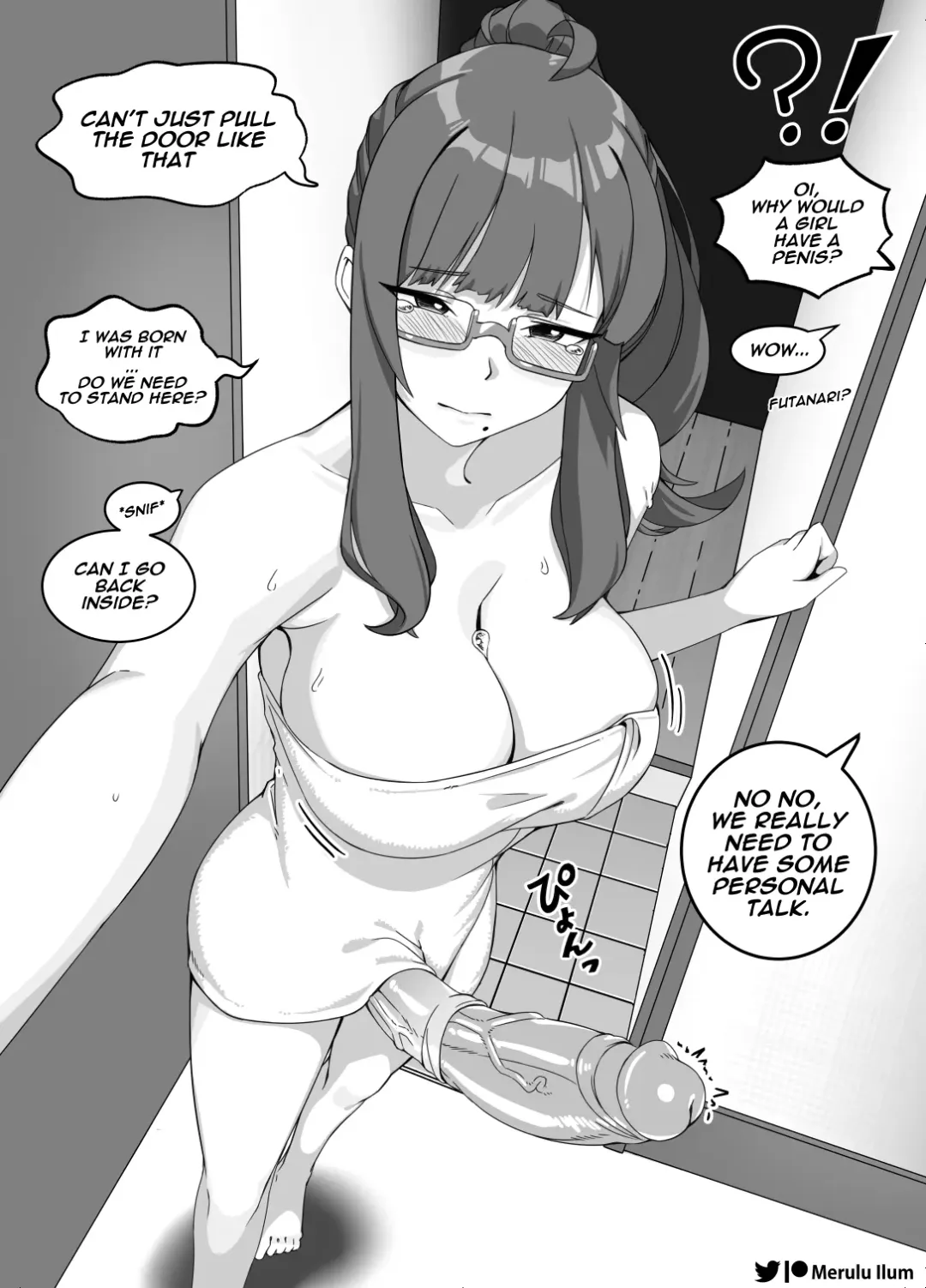 [Merulu Ilum] Masturbation with a Giant Dick, Let's have fun! Fhentai - Page 16