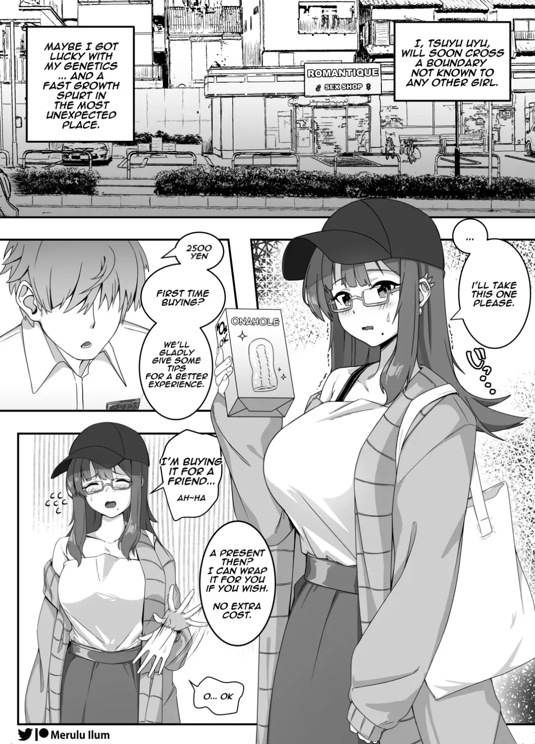 [Merulu Ilum] Masturbation with a Giant Dick, Let's have fun! Fhentai - Page 2