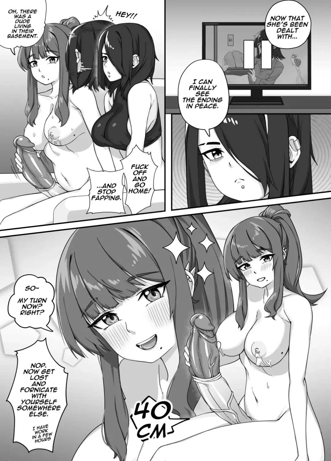 [Merulu Ilum] Masturbation with a Giant Dick, Let's have fun! Fhentai - Page 29