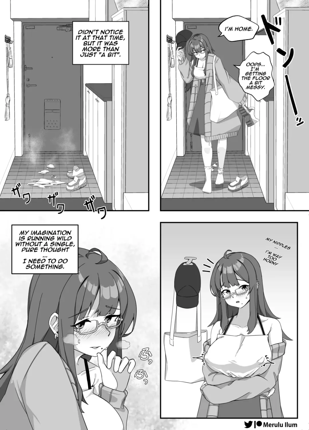 [Merulu Ilum] Masturbation with a Giant Dick, Let's have fun! Fhentai - Page 4