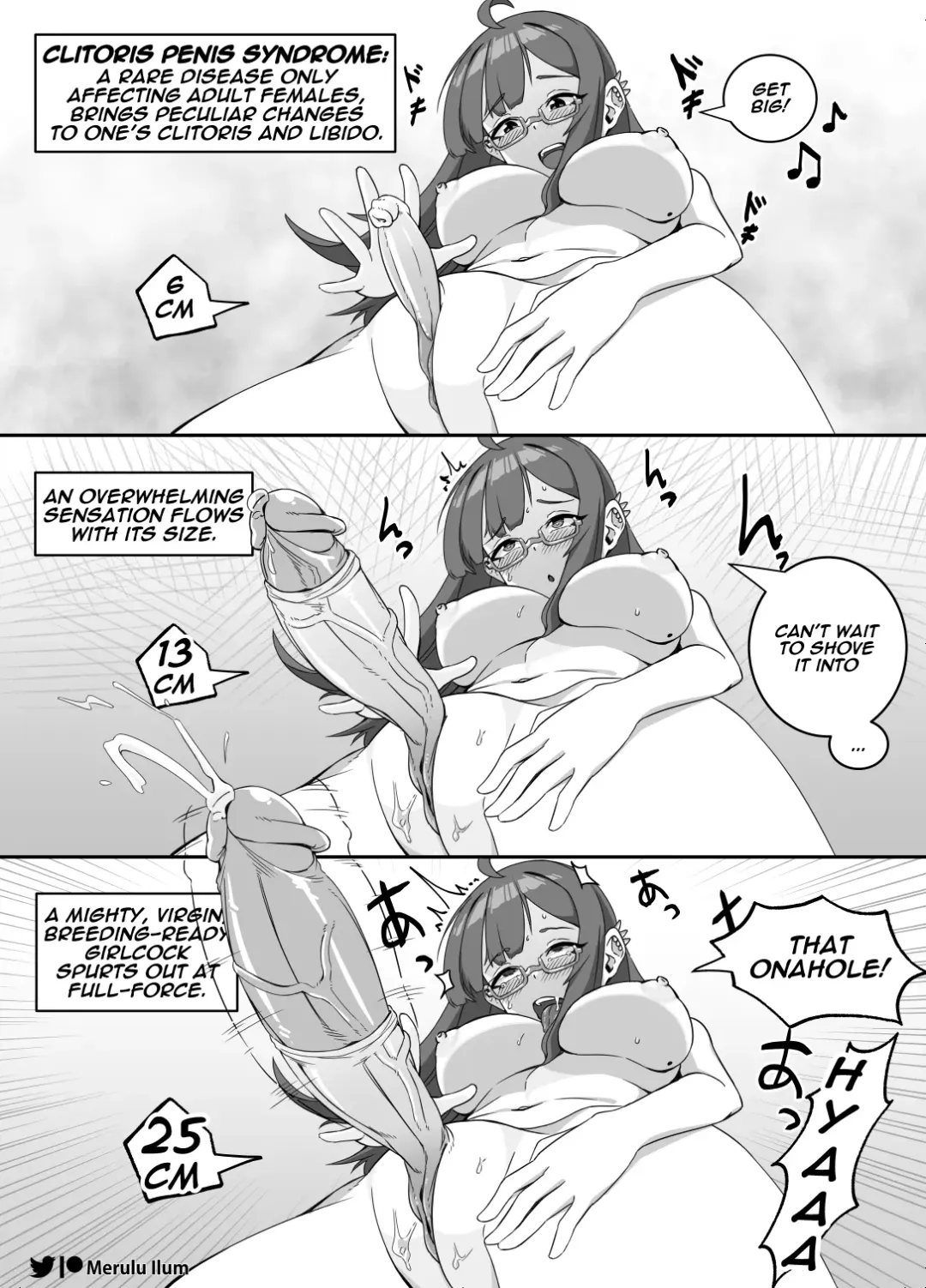 [Merulu Ilum] Masturbation with a Giant Dick, Let's have fun! Fhentai - Page 6
