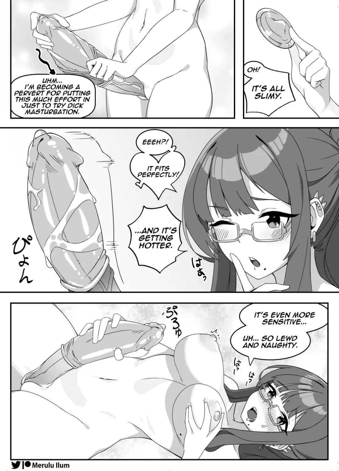 [Merulu Ilum] Masturbation with a Giant Dick, Let's have fun! Fhentai - Page 8