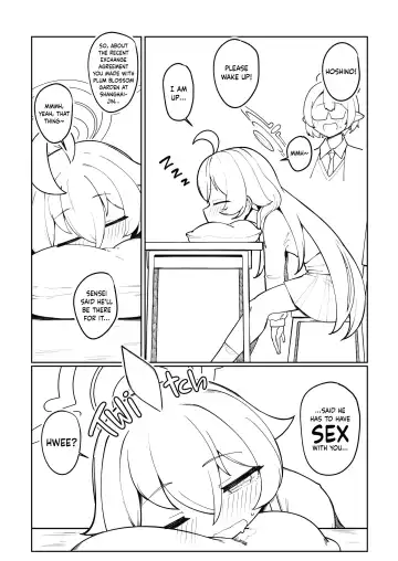 [Leonat] Abydos Ninkatsu Kiroku ~Hoshino no Baai~ | Abydos Pregnancy Records ~The Case of Hoshino~ (decensored) Fhentai - Page 2