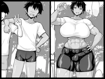 Read [Nia] Sunen-buri ni Atta Shin'yuu ga Choushin Futanari Kasshoku Kin'niku Musume ni Natte ita - Fhentai