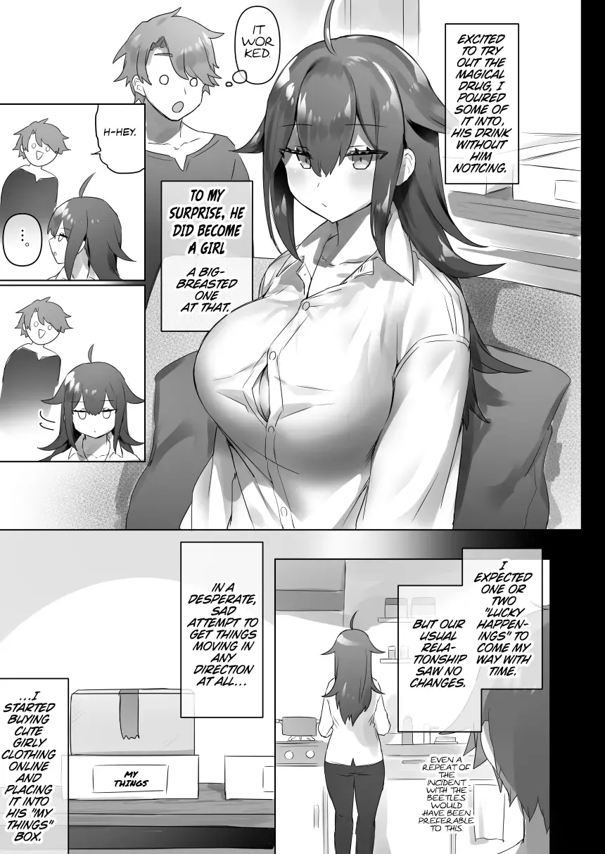 [Pokoten] Jotaika shita Mama Machigaete Danshi Toile ni Haittara Hentai ni Tsukamatte Sex-chuu ni Hounyou suru no ga Suki ni Naru TS-ko no Hanashi Fhentai - Page 4