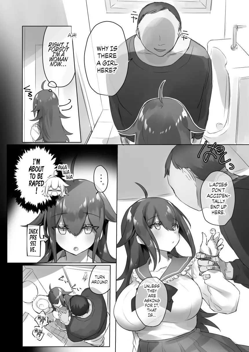 [Pokoten] Jotaika shita Mama Machigaete Danshi Toile ni Haittara Hentai ni Tsukamatte Sex-chuu ni Hounyou suru no ga Suki ni Naru TS-ko no Hanashi Fhentai - Page 7