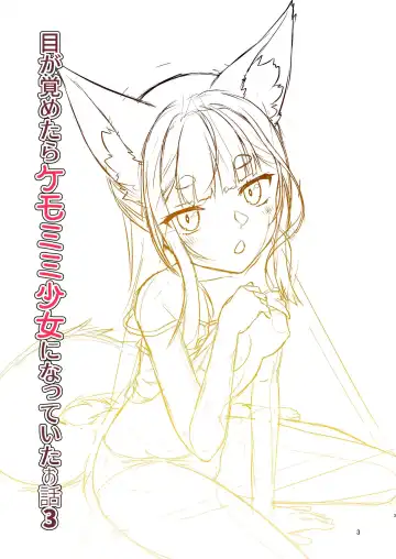 [Fumotono Mikoto] Me ga Sametara Kemomimi Shoujo ni Natteita Ohanashi 3 Fhentai - Page 3