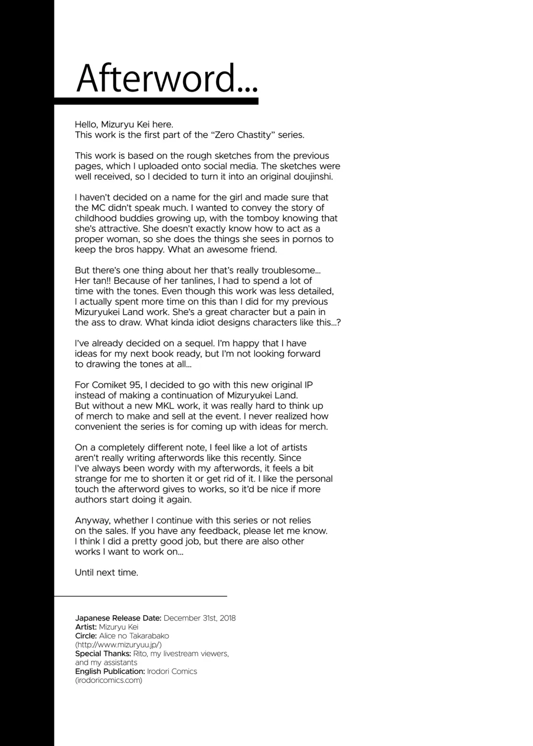 [Mizuryu Kei] Teisou Kannen Zero no Onna Tomodachi | My Friend with Zero Chastity Fhentai - Page 37