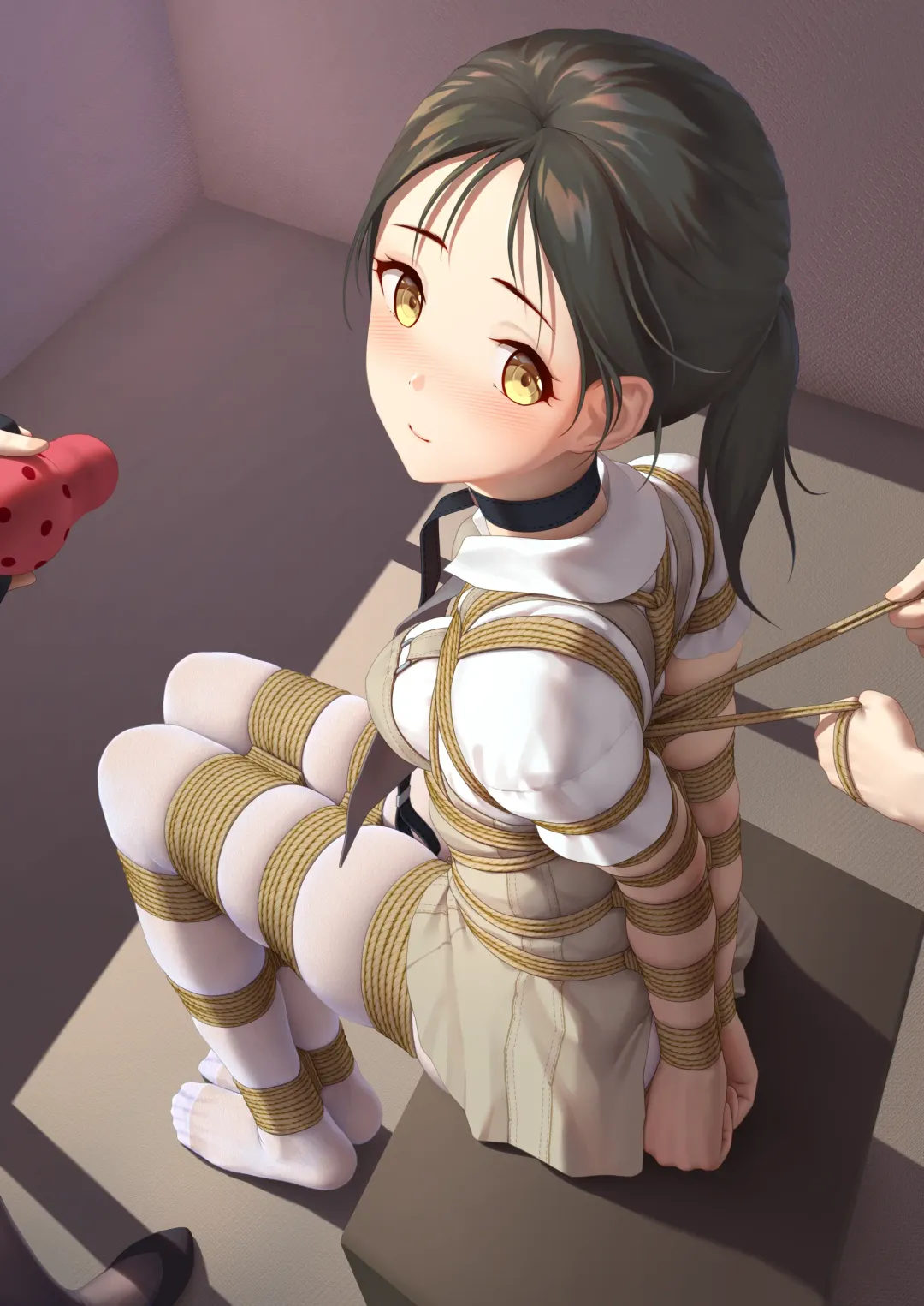 [Himitsu] Koori no Nawa Jigoku Dasshutsu Fhentai - Page 1