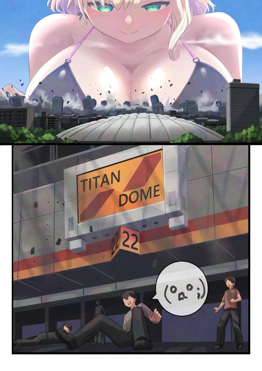 Giantess Kurumi no Ah - AI Upscaled Fhentai - Page 8
