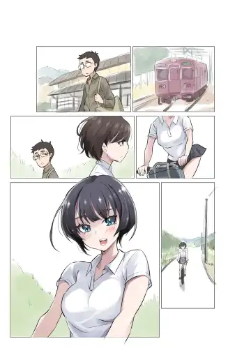 School Mizugi to Polo Shirt o Kita... Omoide no Senpai Fhentai - Page 21