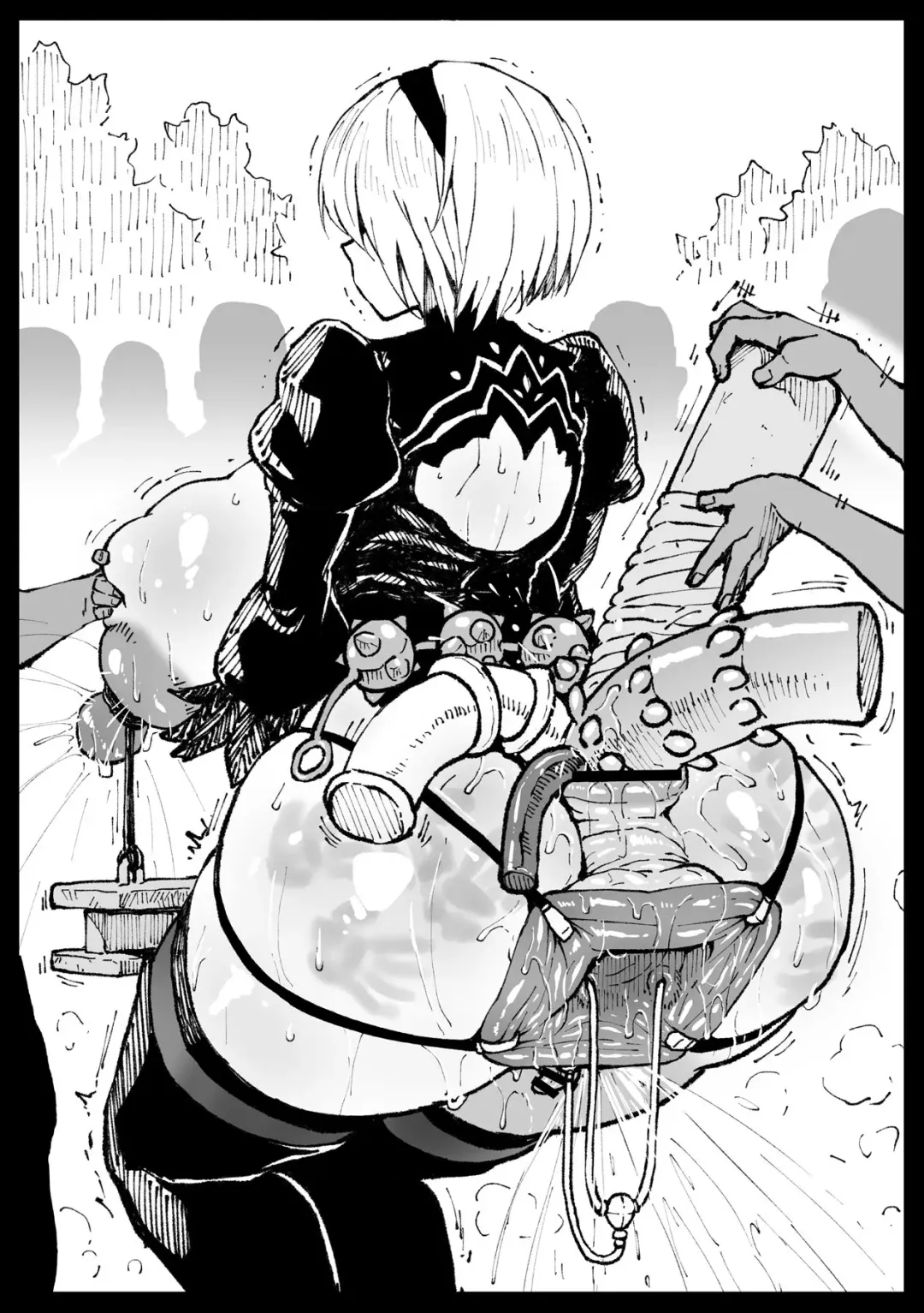 [Ahemaru] Dokkoi iki teta jinrui to no koryu o hokoku suru 2 B Fhentai - Page 7