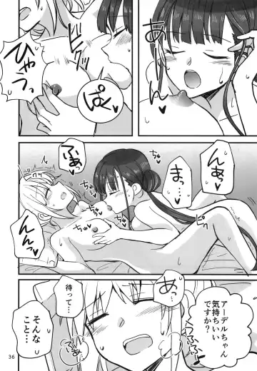 [Sanpatisiki] Shinobanu Ninja wa Yoru o Tobu Fhentai - Page 35