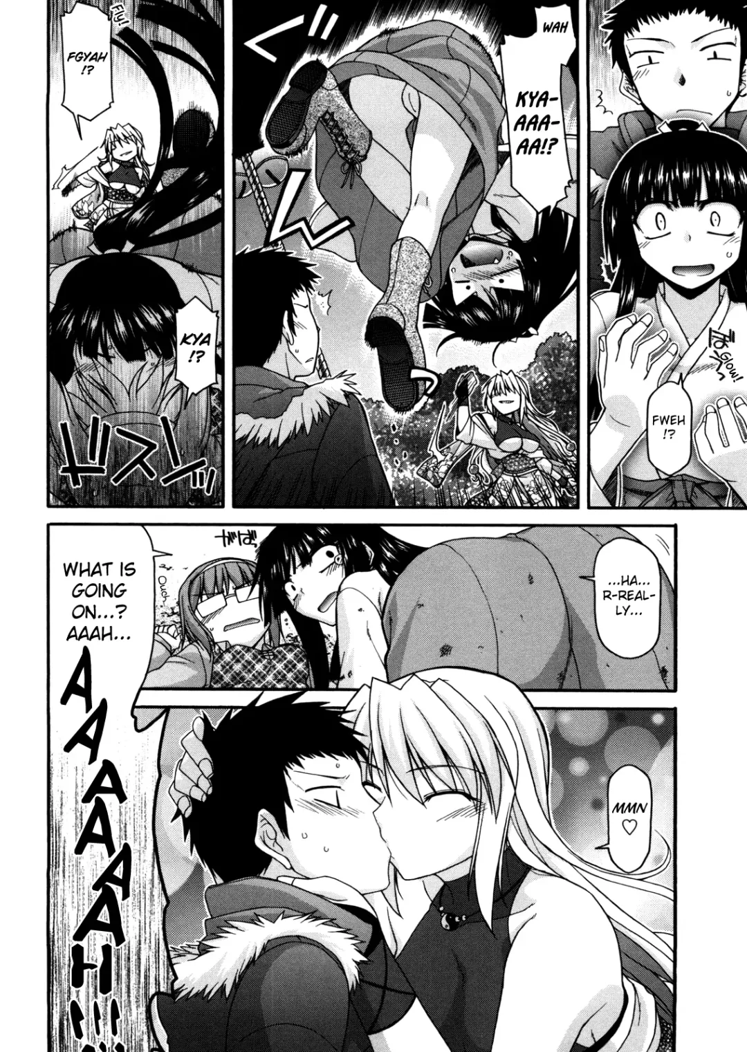 [Miyashiro Sousuke] Chichi Miko! Inran Otome Zoushi Fhentai - Page 129